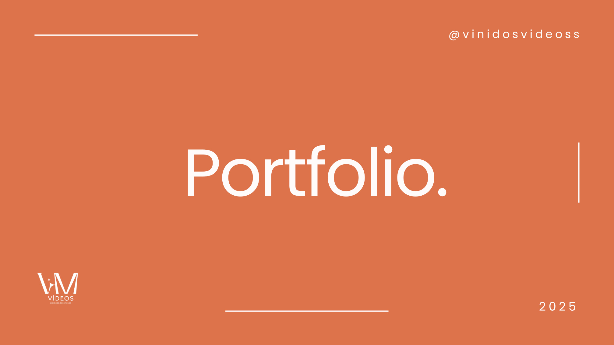 Portfólio VM Vídeos — página 1